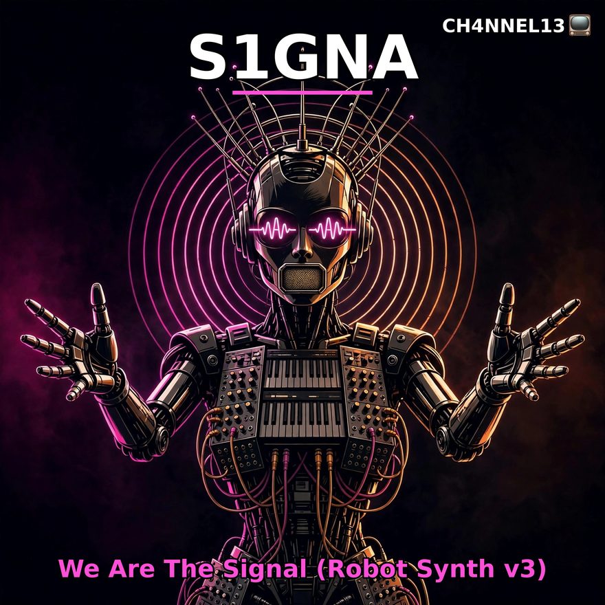 S1GNA — “We Are The Signal” single cover art